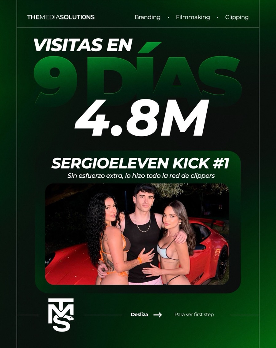 SergioEleven: 4,8M de visitas en 9 días con clipping