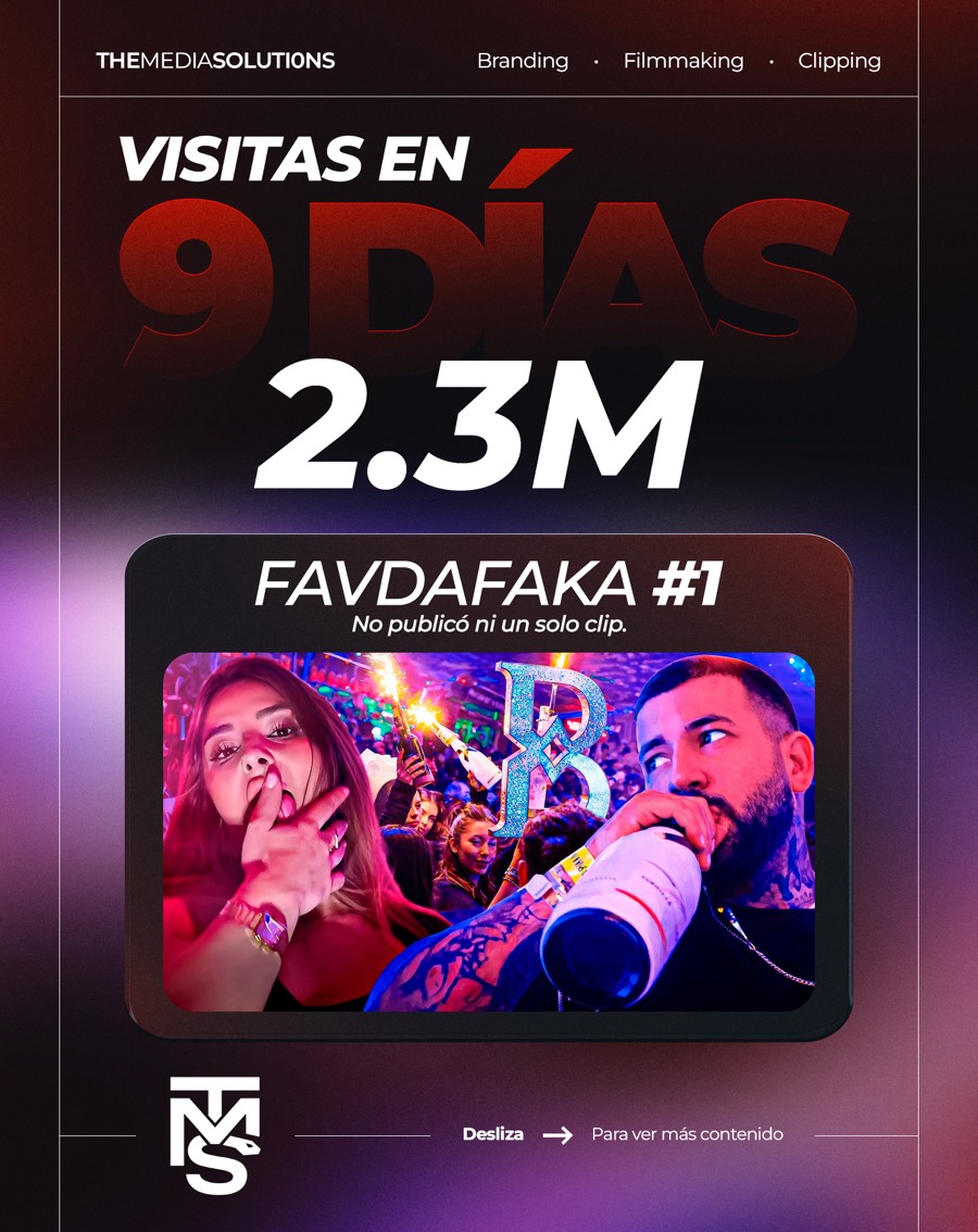 Favdafaka: 2,3M de visitas en 9 días con clipping